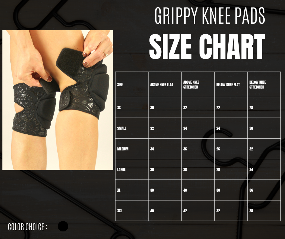 Olra Grippy Knee Pads Black Bodhi Print