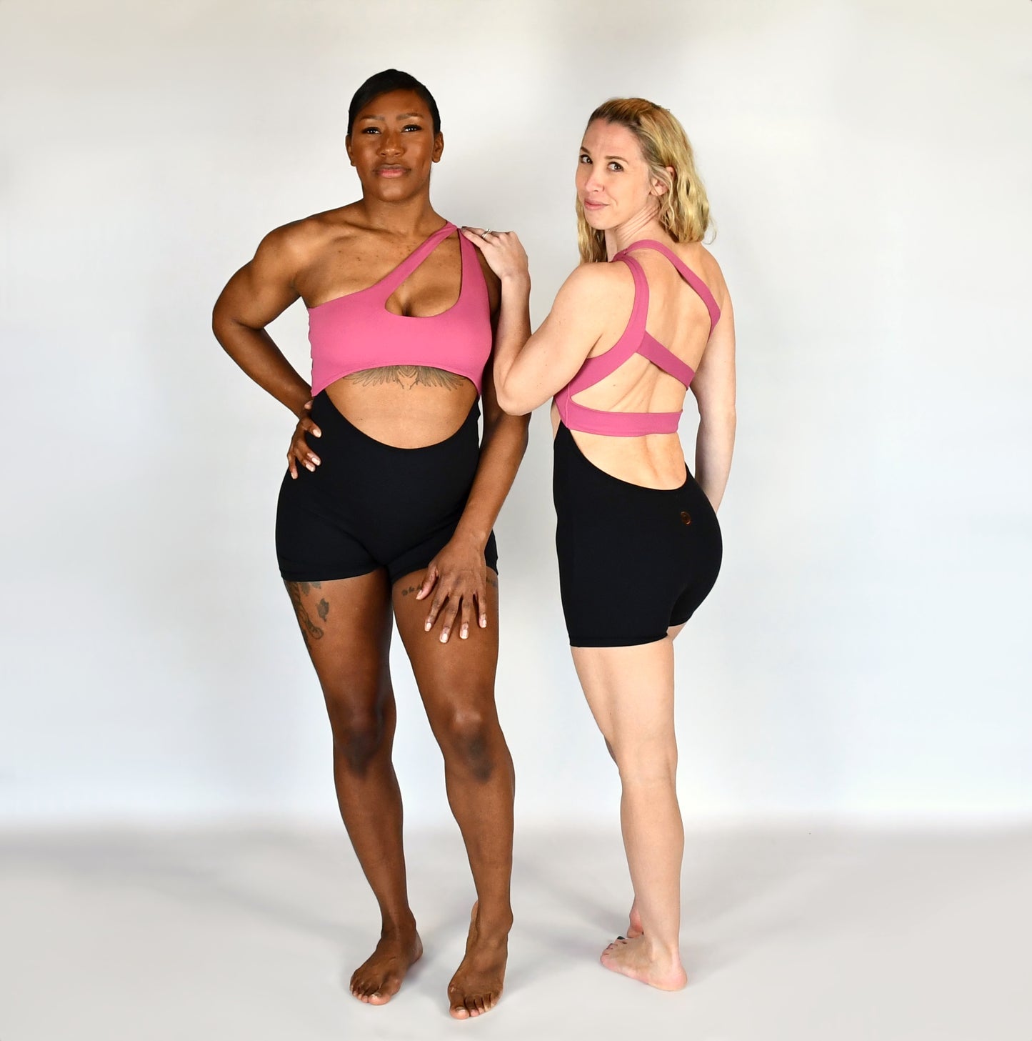 Aurora One Shoulder Unitard Playsuit