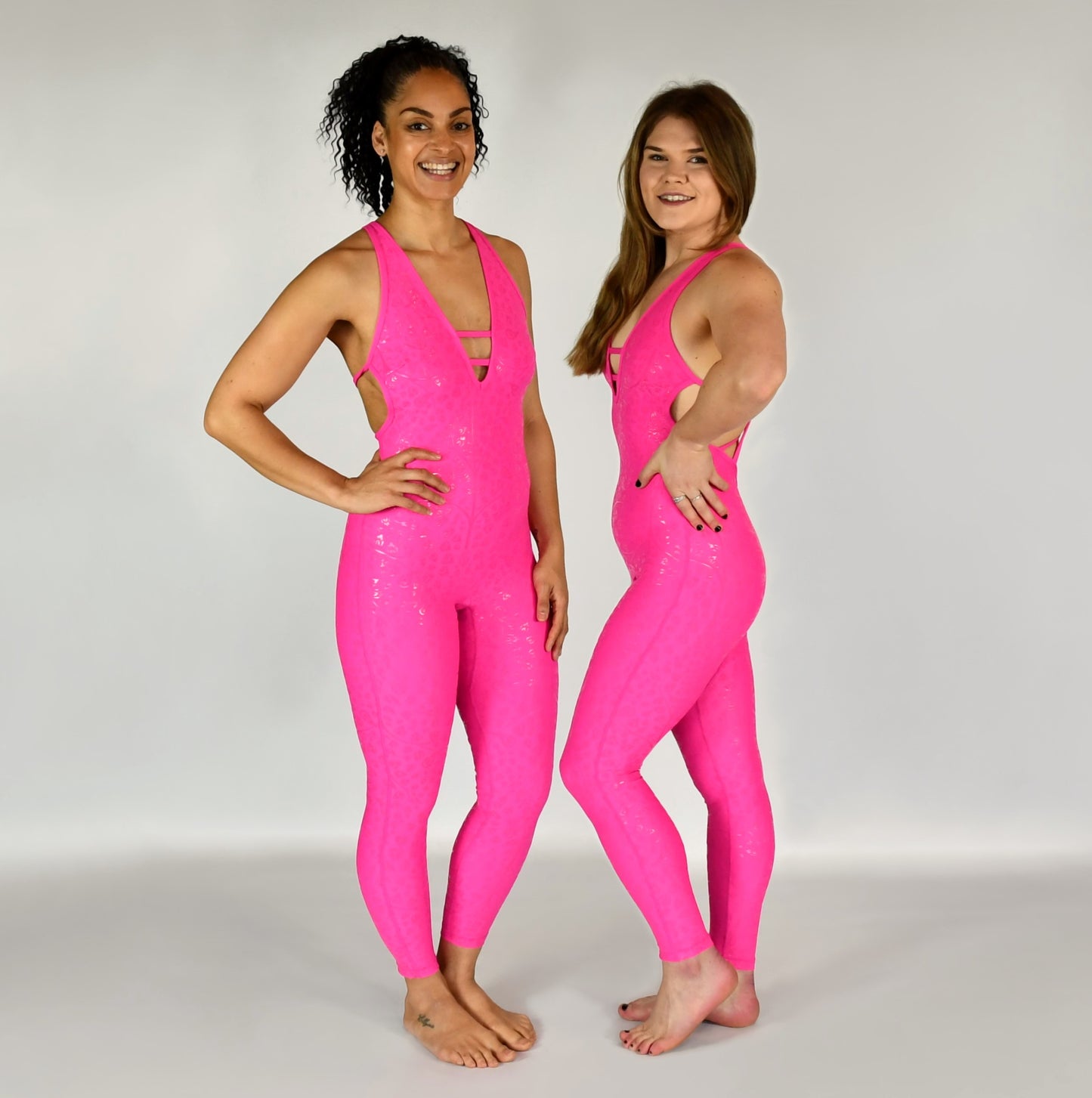 Pink Magic Grippy Jumpsuit