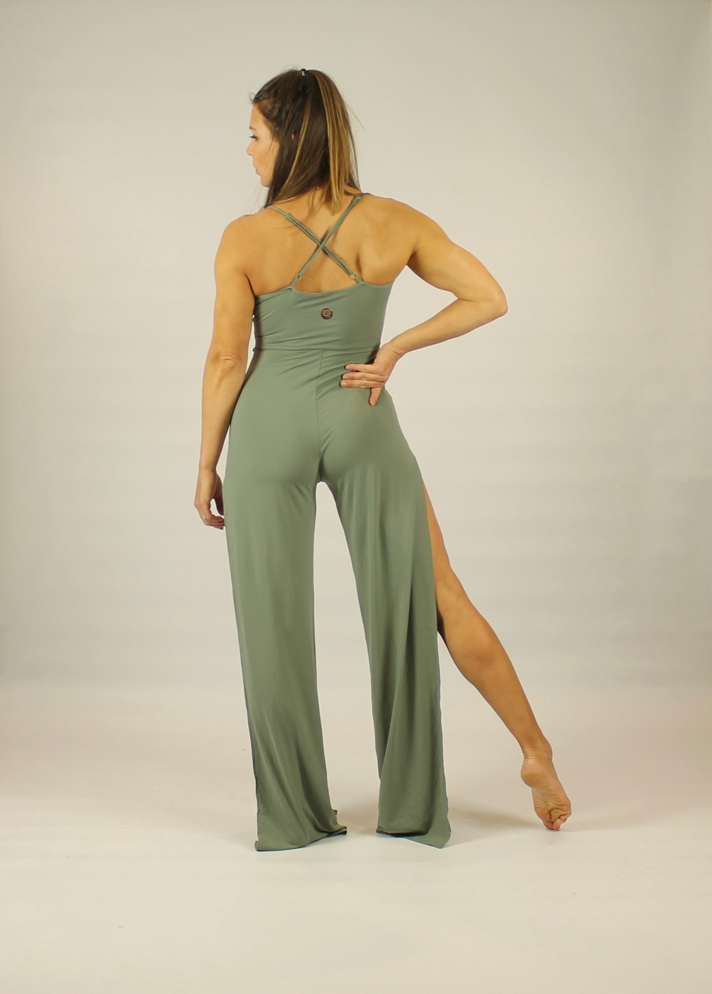 Statement Open Leg Lace Jumpsuit