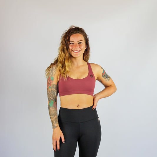 Signature Sports Bra D Rose / Petrol / Pink Bodhi