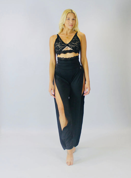 Statement Lace Crop Bra